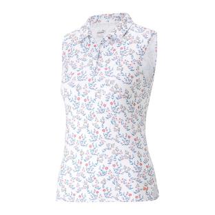 Girl's Puma Flo Polo White Print Photo of the Espace des Marques %store% store - view of %key%