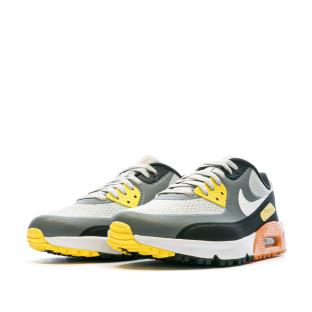 Baskets Grises/Orange Homme Nike Air Max 90 G vue 0