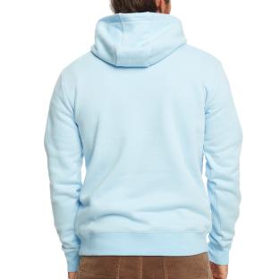 Hellblaues Quiksilver Biglogohood-Sweatshirt für Herren Ansicht 0