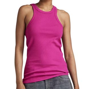 Débardeur Rose Femme G-Star Italian vue 0