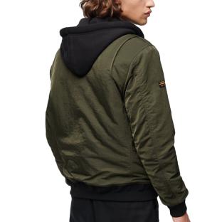 Veste Kaki Homme Superdry Hooded vue 0