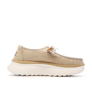 Chaussures Beiges/Dorées Femme Hey Dude Wally Sport Mesh vue 0