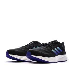 Adidas Duramo 10 Black/Blue Men's Running Shoes Photo of the Espace des Marques %store% store - view of %key%