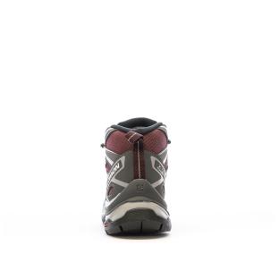 Salomon Pioneer Botas senderismo Mujer Gris/Burdeos ver 0