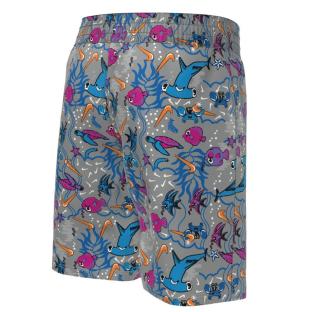 Bañador gris/azul para niño de Nike NESSC ver 0