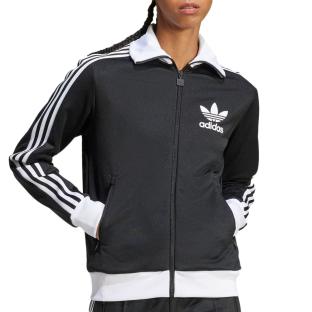Schwarz Jacke Frau Adidas Beckenbauer Ansicht 0