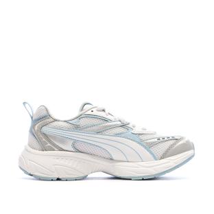 Weiße/hellblaue Puma Morphic Sneaker für Jungen Ansicht 0