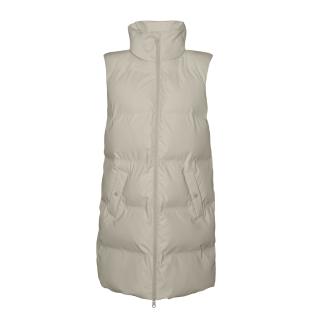 Women's sleeveless jacket Ecru Vero Moda Noe Photo of the Espace des Marques %store% store - view of %key%