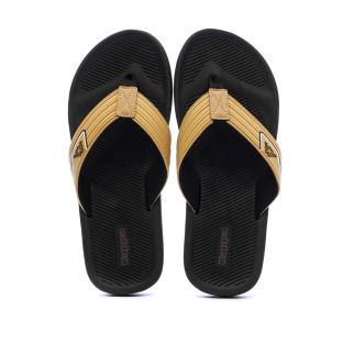 Kappa Seaf Flip-Flops für Herren, schwarz/camel Ansicht 0