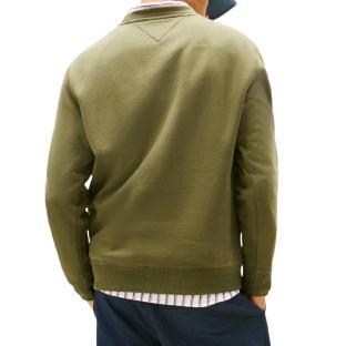 Sweatshirt Grün Herren Tommy Hilfiger Reg Flag Crews Ansicht 0