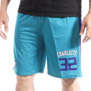 Short basketball Bleu Homme Sport Zone Charlotte Hornets vue 0