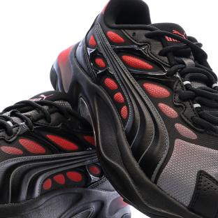 Baskets Noir/Rouge Homme Puma Insphere Fade vue 0
