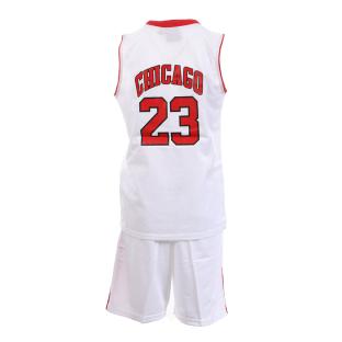 Chicago Bulls Ensemble de basketball Blanc Enfant Sport Zone vue 0