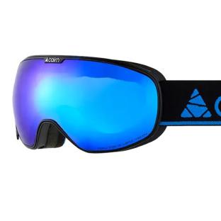 Schwarze Skibrille für Damen und Herren Cairn Magnetik J Spx3 +1 Mat Ansicht 0