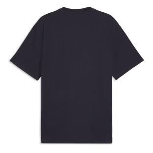 T-Shirt Oversize Bleu Marine Homme Puma Elevated vue 0