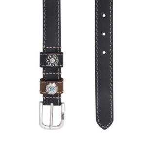 Diesel B-texa Belt – Schwarzer Gürtel für Damen Ansicht 0