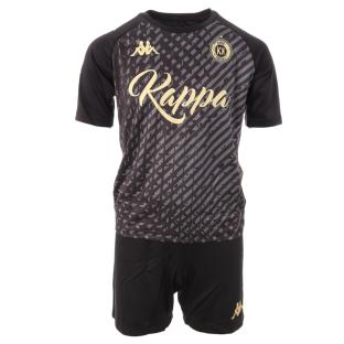 Ensemble de Football Noir Garçon Kappa Marcelo vue 0