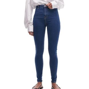 Jean Bleu Femme Topshop Joni Hr Skinny vue 0