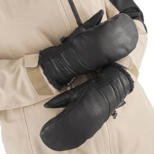 Moufles Noir Feme Salomon Native Gore-tex Mitten vue 0
