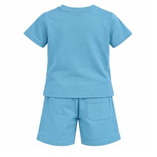 Ensemble Bleu Ciel Bébé Olympique De Marseille vue 0