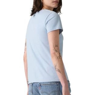 T-Shirt Bleu Femme Levi's Perfect 1 vue 0