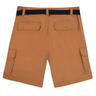 Short Marron Homme TBS Teck vue 0