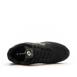 Baskets Noire/Blanche Homme Lotto Twenty6 vue 0