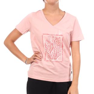 Camiseta rosa para mujer TBS Orchidee ver 0