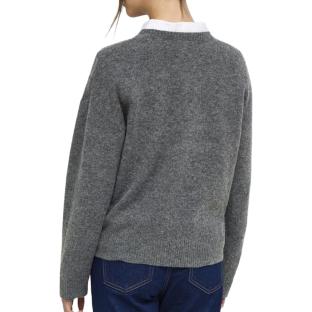Dunkelgrauer Damenpullover Only Lolivia Ansicht 0