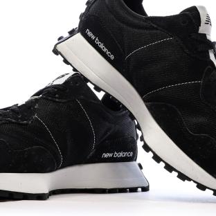 327 Baskets Noires/Blanches Mixte New Balance vue 0