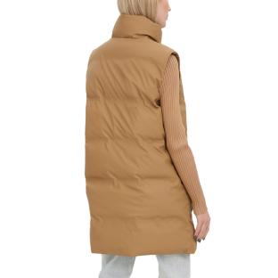 Women's Brown Sleeveless Coat Vero Moda Coated TGY Photo of the Espace des Marques %store% store - view of %key%