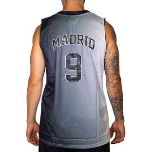 Madrid 9 Men's Grey Basketball Jersey – Sport Zone Photo of the Espace des Marques %store% store - view of %key%