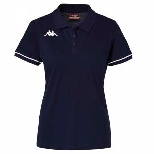 Polo de mujer azul marino Kappa Barla ver 0