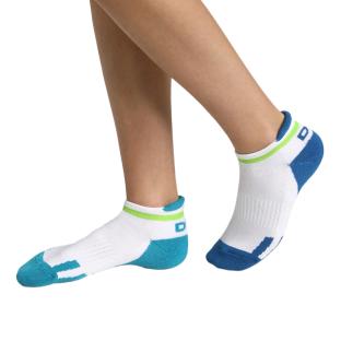 x2 Paires de Chaussettes Blanc/Bleu Garçon Dim D0B47 vue 0