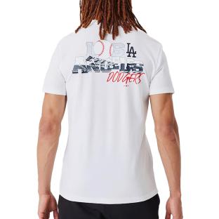 Camiseta blanca de hombre New Era Team Logo ver 0