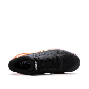 Baskets Noires/Oranges Homme Wilson Rush Pro vue 0