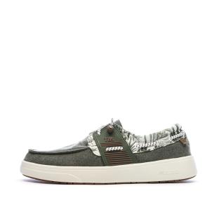 Chaussures Bateau Vertes Homme TBS Geo vue 0