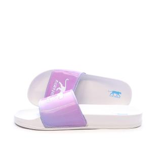 Claquettes Roses Irisées Femme Airness Noor vue 0