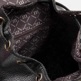 Sac à Dos Noir Femme Manoukian Soho vue 0