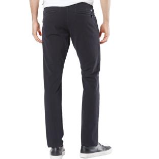 Pantalones pitillo grises para hombre Dockers Alpha Khaki 360 ver 0