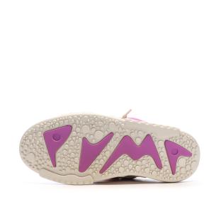 Baskets Beige Femme Puma La Francé Bright vue 0