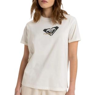 Women's Roxy Ocean Regular White T-Shirt Photo of the Espace des Marques %store% store - view of %key%