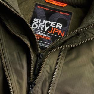 Manteau Kaki Homme Superdry Hooded Arctic vue 0