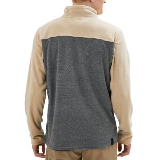 Chaqueta con cremallera beige/gris para hombre Icepeack Maxwell ver 0
