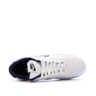 Baskets Blanches/Marines Homme Nike Big Nike Low vue 0