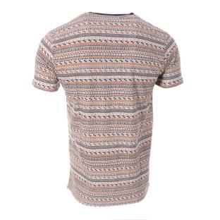 Camiseta de hombre azul marino/naranja RMS26 91266 ver 0