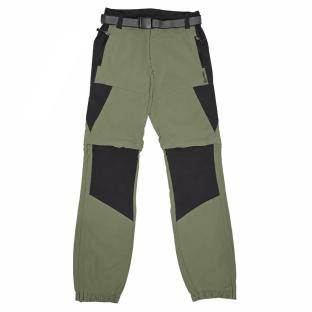 Pantalones de senderismo fluidos verdes para hombre Lhotse Silvio ver 0