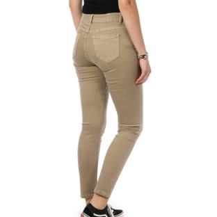 Jean Skinny Beige Femme My Tina's Boutons vue 0