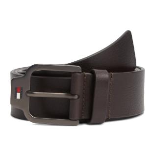 Cinturón marrón oscuro para hombre Tommy Hilfiger Tjm Scanton Seasonal ver 0