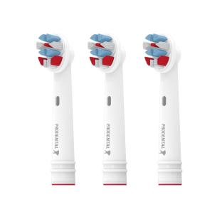 x3 Brossettes de Rechange Rotative Prodental Double Action vue 0